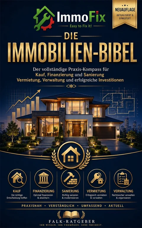 Buchcover: ImmoFix – Die Immobilien-Bibel