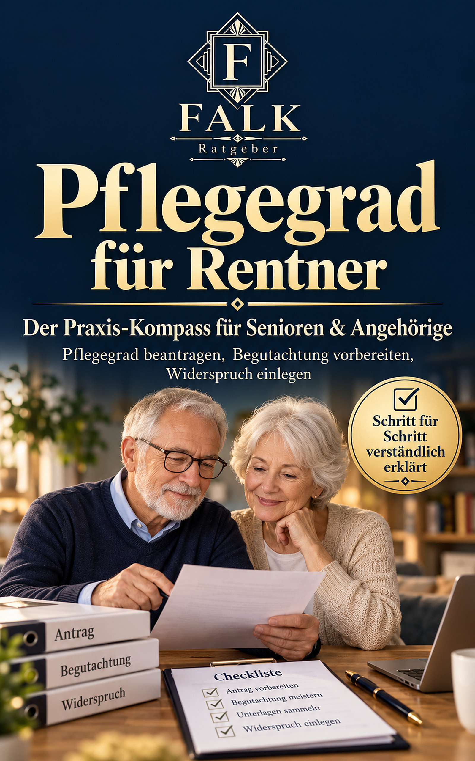 Buchcover: Pflegegrad für Rentner